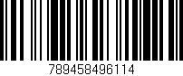 Código de barras (EAN, GTIN, SKU, ISBN): '789458496114'