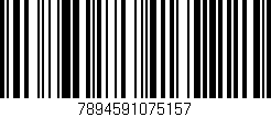 Código de barras (EAN, GTIN, SKU, ISBN): '7894591075157'