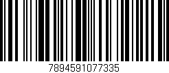 Código de barras (EAN, GTIN, SKU, ISBN): '7894591077335'