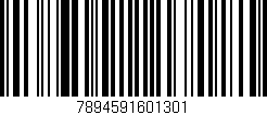 Código de barras (EAN, GTIN, SKU, ISBN): '7894591601301'