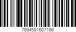 Código de barras (EAN, GTIN, SKU, ISBN): '7894591607198'
