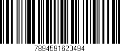Código de barras (EAN, GTIN, SKU, ISBN): '7894591620494'