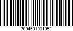 Código de barras (EAN, GTIN, SKU, ISBN): '7894601001053'