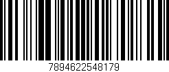 Código de barras (EAN, GTIN, SKU, ISBN): '7894622548179'