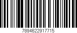 Código de barras (EAN, GTIN, SKU, ISBN): '7894622917715'