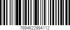 Código de barras (EAN, GTIN, SKU, ISBN): '7894622994112'