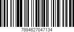 Código de barras (EAN, GTIN, SKU, ISBN): '7894627047134'