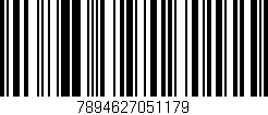 Código de barras (EAN, GTIN, SKU, ISBN): '7894627051179'