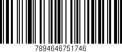 Código de barras (EAN, GTIN, SKU, ISBN): '7894646751746'