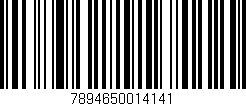 Código de barras (EAN, GTIN, SKU, ISBN): '7894650014141'