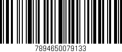 Código de barras (EAN, GTIN, SKU, ISBN): '7894650079133'
