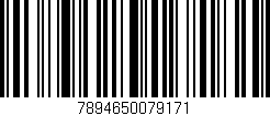 Código de barras (EAN, GTIN, SKU, ISBN): '7894650079171'