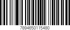 Código de barras (EAN, GTIN, SKU, ISBN): '7894650115480'