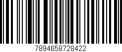 Código de barras (EAN, GTIN, SKU, ISBN): '7894658728422'