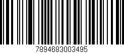 Código de barras (EAN, GTIN, SKU, ISBN): '7894683003495'