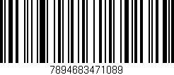 Código de barras (EAN, GTIN, SKU, ISBN): '7894683471089'