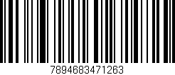 Código de barras (EAN, GTIN, SKU, ISBN): '7894683471263'