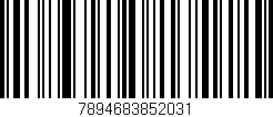 Código de barras (EAN, GTIN, SKU, ISBN): '7894683852031'
