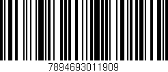 Código de barras (EAN, GTIN, SKU, ISBN): '7894693011909'