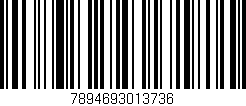 Código de barras (EAN, GTIN, SKU, ISBN): '7894693013736'