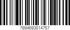 Código de barras (EAN, GTIN, SKU, ISBN): '7894693014757'
