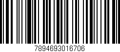 Código de barras (EAN, GTIN, SKU, ISBN): '7894693016706'