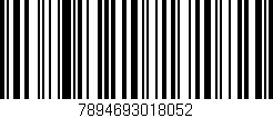 Código de barras (EAN, GTIN, SKU, ISBN): '7894693018052'
