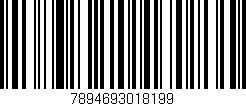 Código de barras (EAN, GTIN, SKU, ISBN): '7894693018199'