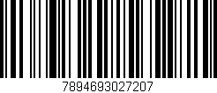 Código de barras (EAN, GTIN, SKU, ISBN): '7894693027207'
