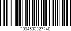 Código de barras (EAN, GTIN, SKU, ISBN): '7894693027740'