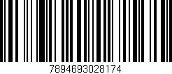 Código de barras (EAN, GTIN, SKU, ISBN): '7894693028174'