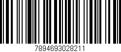 Código de barras (EAN, GTIN, SKU, ISBN): '7894693028211'