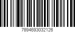 Código de barras (EAN, GTIN, SKU, ISBN): '7894693032126'