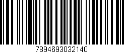Código de barras (EAN, GTIN, SKU, ISBN): '7894693032140'