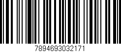 Código de barras (EAN, GTIN, SKU, ISBN): '7894693032171'