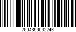 Código de barras (EAN, GTIN, SKU, ISBN): '7894693033246'