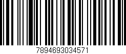 Código de barras (EAN, GTIN, SKU, ISBN): '7894693034571'