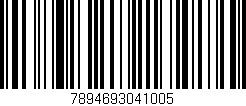 Código de barras (EAN, GTIN, SKU, ISBN): '7894693041005'