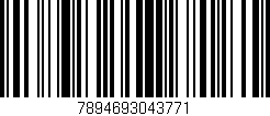 Código de barras (EAN, GTIN, SKU, ISBN): '7894693043771'