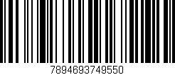 Código de barras (EAN, GTIN, SKU, ISBN): '7894693749550'