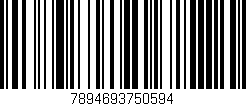 Código de barras (EAN, GTIN, SKU, ISBN): '7894693750594'