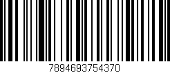 Código de barras (EAN, GTIN, SKU, ISBN): '7894693754370'