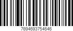 Código de barras (EAN, GTIN, SKU, ISBN): '7894693754646'