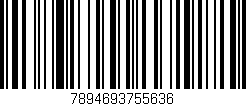 Código de barras (EAN, GTIN, SKU, ISBN): '7894693755636'