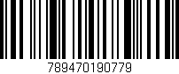 Código de barras (EAN, GTIN, SKU, ISBN): '789470190779'