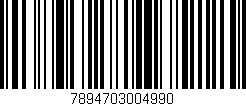 Código de barras (EAN, GTIN, SKU, ISBN): '7894703004990'