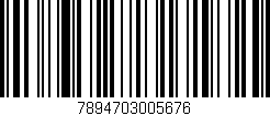 Código de barras (EAN, GTIN, SKU, ISBN): '7894703005676'
