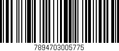 Código de barras (EAN, GTIN, SKU, ISBN): '7894703005775'