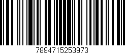 Código de barras (EAN, GTIN, SKU, ISBN): '7894715253973'