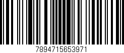 Código de barras (EAN, GTIN, SKU, ISBN): '7894715653971'